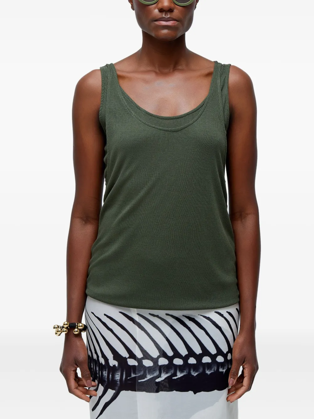 Osklen Fold tanktop Groen