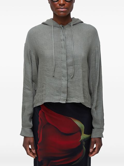 Osklen hooded shirt