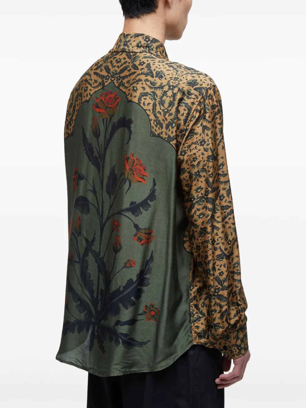 Osklen Indian Rose overhemd Beige