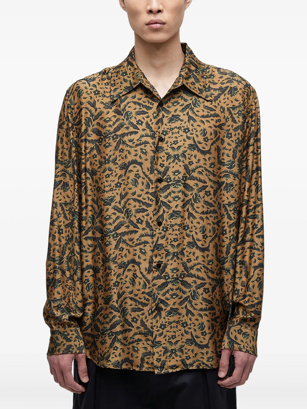Osklen Indian Rose overhemd Beige