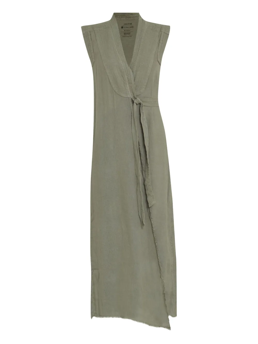 Osklen sleeveless midi dress | Green | Image 1