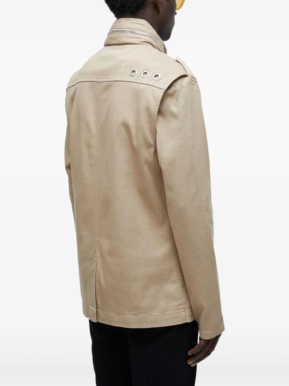Osklen Masc Utility Jacket In Neutral