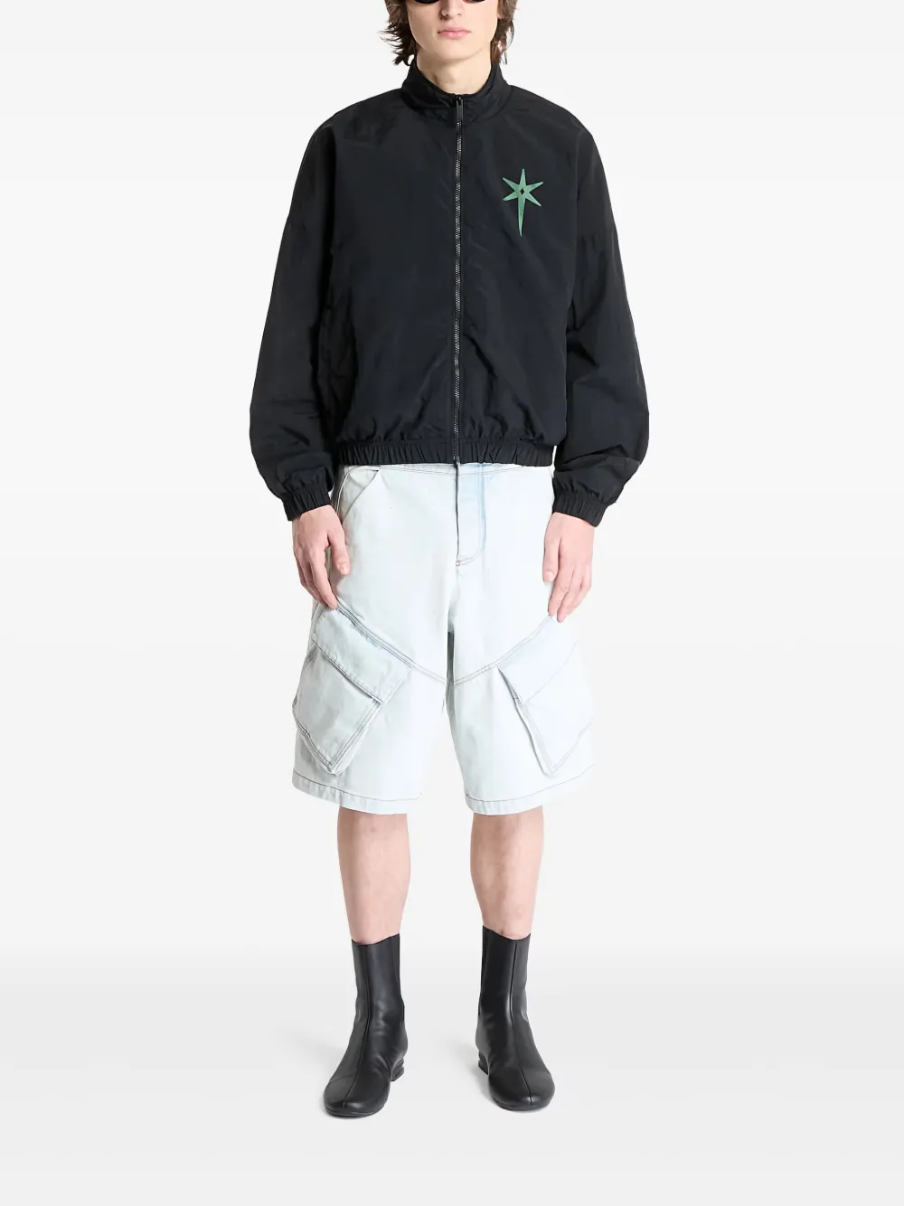 Marcelo Burlon County of Milan Star-print bomber jacket | Bomber Jackets | Image 2