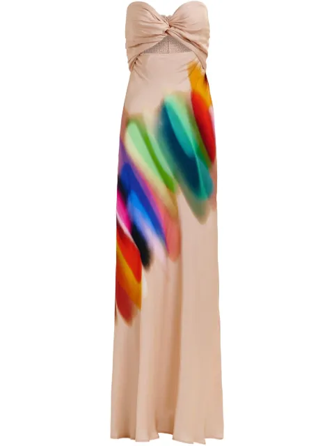 Essentiel Antwerp vestido con diseño strapless