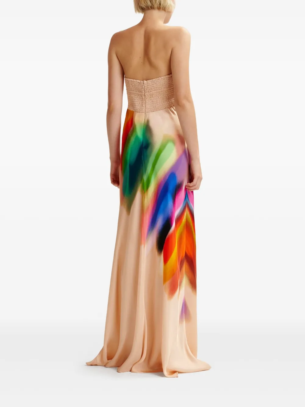 Essentiel Antwerp Strapless jurk Beige