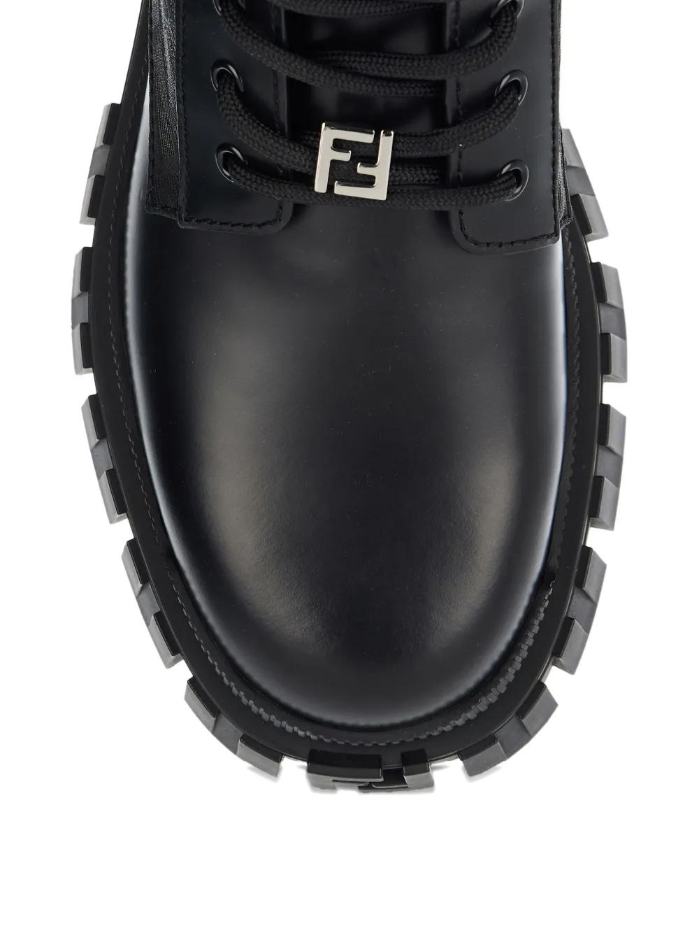 FENDI Force biker boots Black