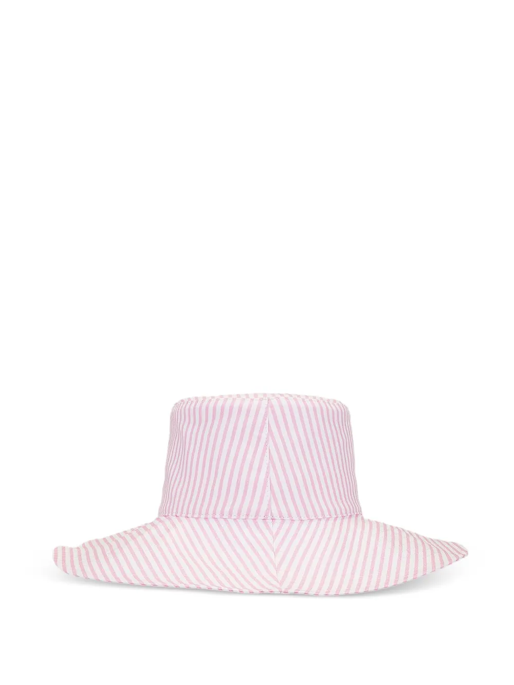 Rowen Rose chapeau en popeline à rayures | Image 2