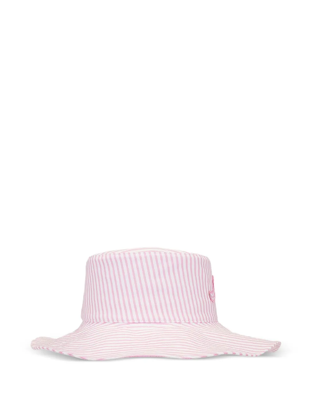 striped poplin sun hat