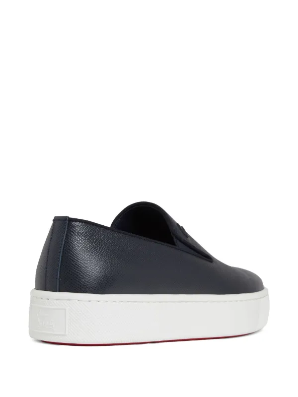 ★関税込★ Christian Louboutin Boatissimo スニーカー Christian Louboutin Boatissimo Sneakers | Blue | FARFETCH