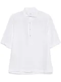 Lardini linen polo shirt - White