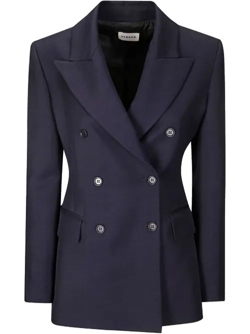 Blazer à boutonnière croisée - P.A.R.O.S.H. - Modalova