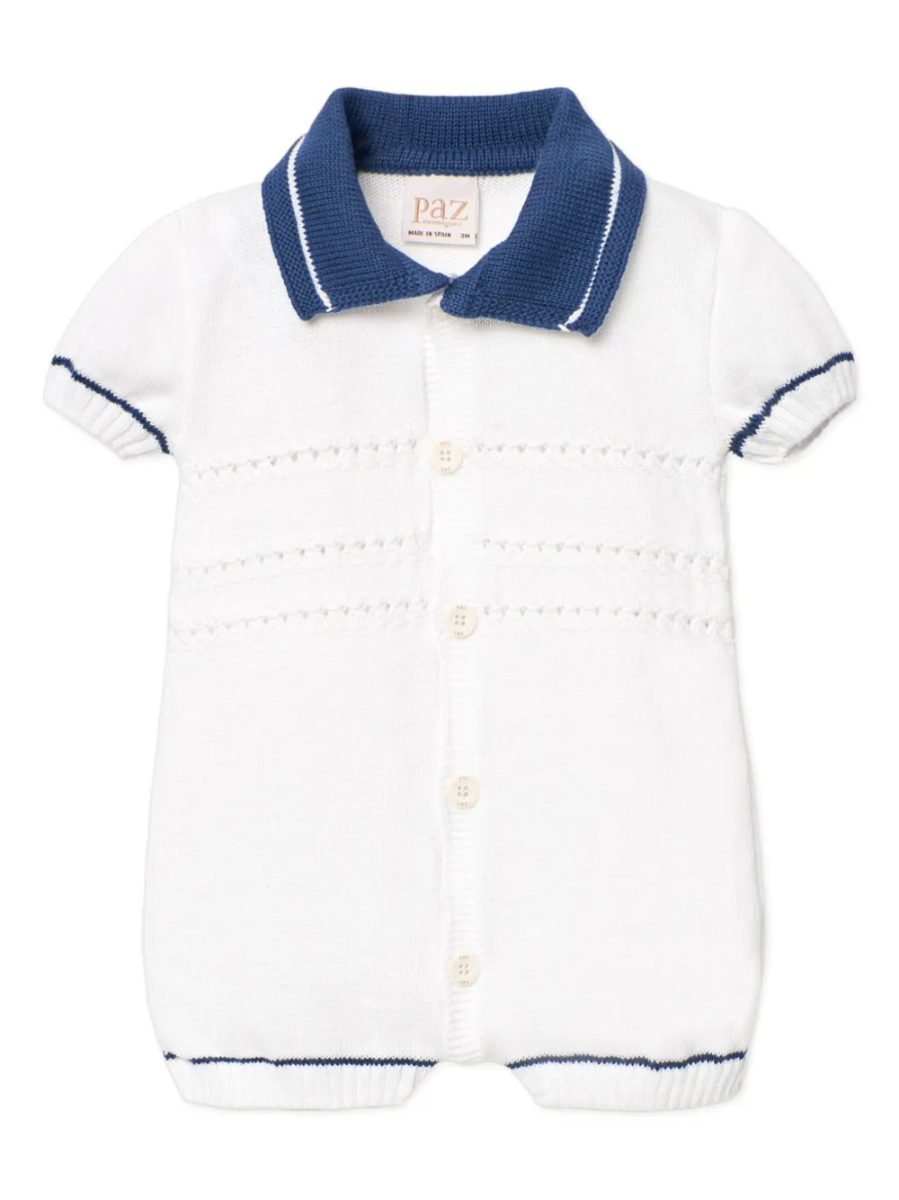 Paz Rodriguez knitted shorties - Bianco