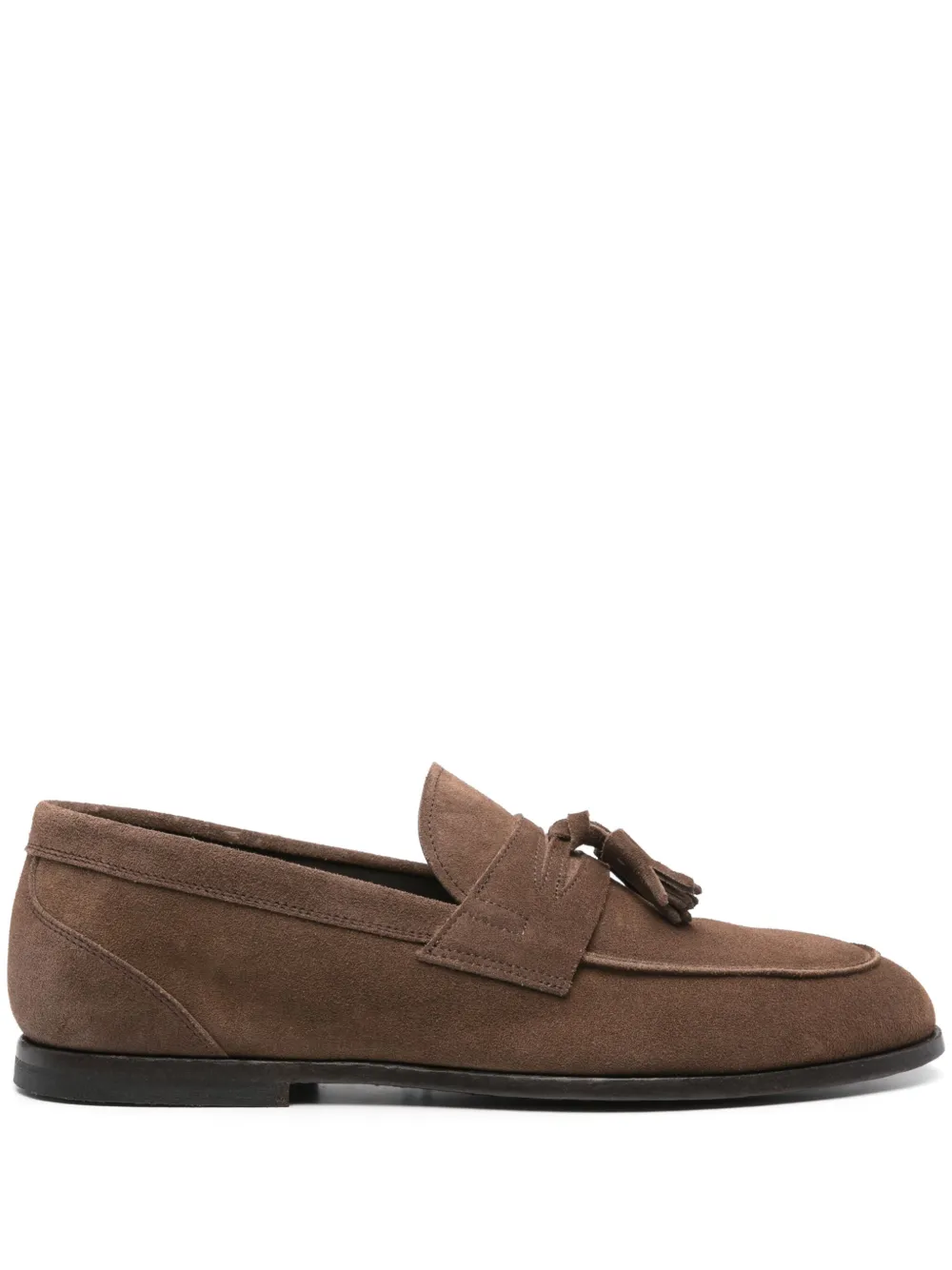 Cenere GB suede loafers Brown