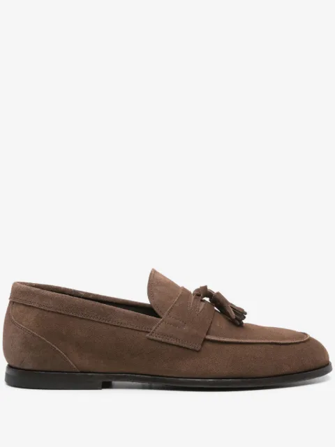 Cenere GB suede loafers 