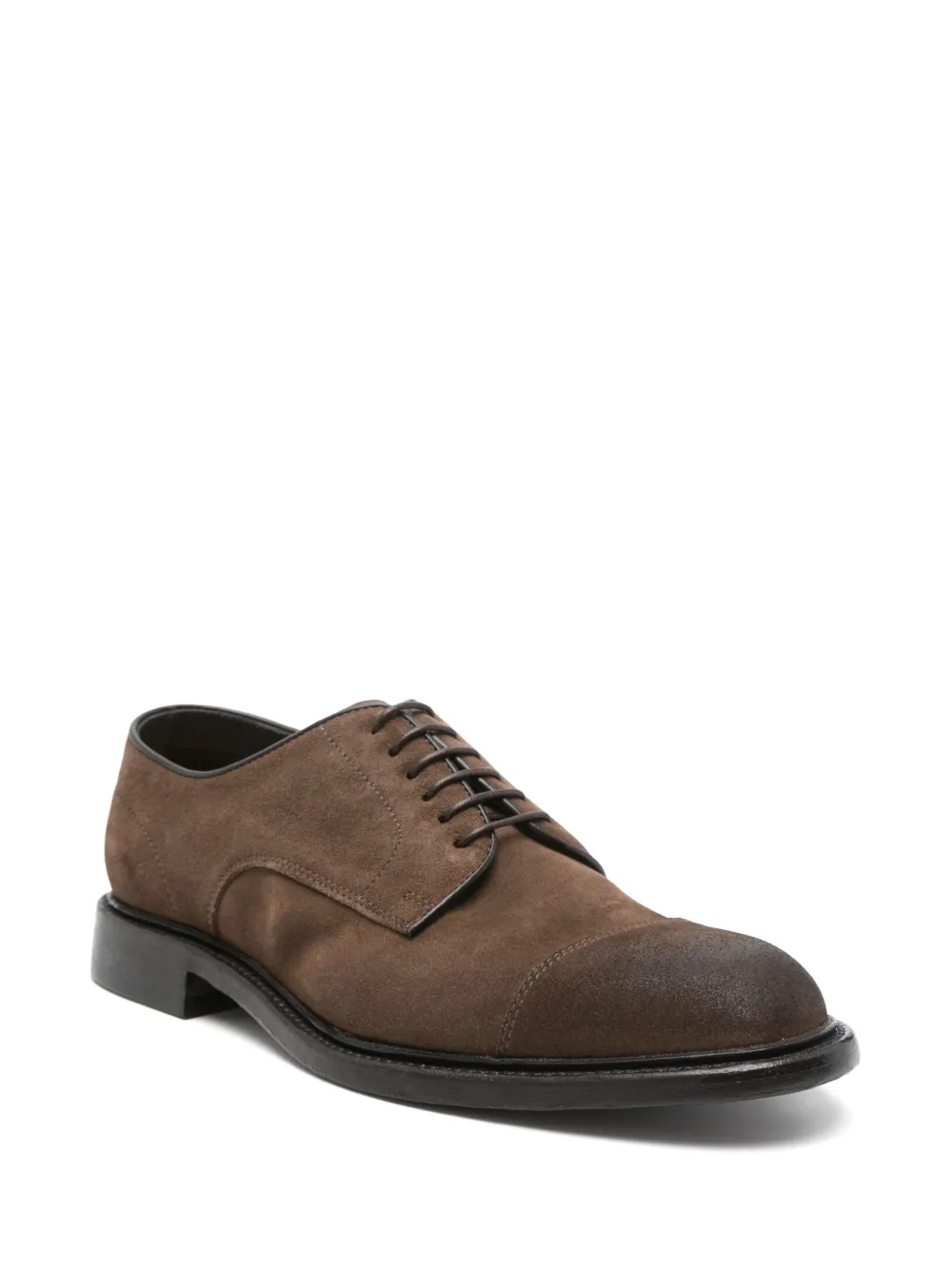 Cenere GB Suède derby schoenen - Bruin