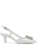 Paul Warmer Steffi pumps - White