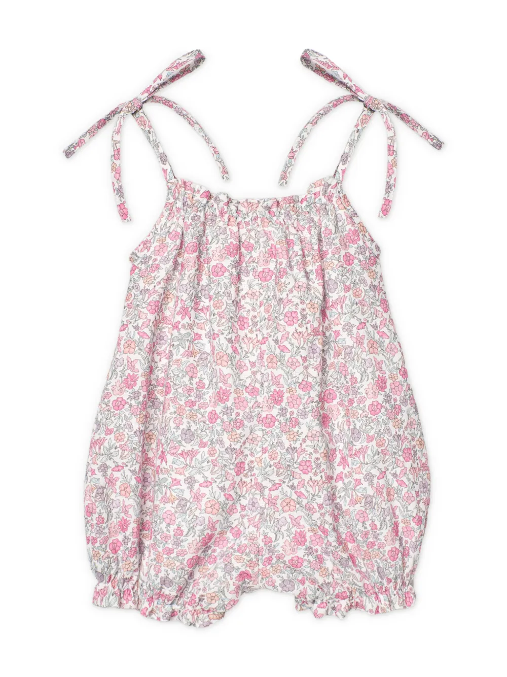 Paz Rodriguez floral-print romper - Roze