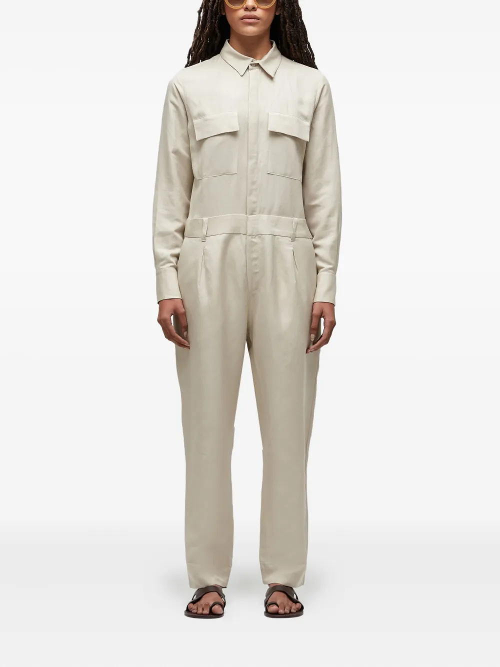 Osklen utility collared jumpsuit | Full Length | Image 2