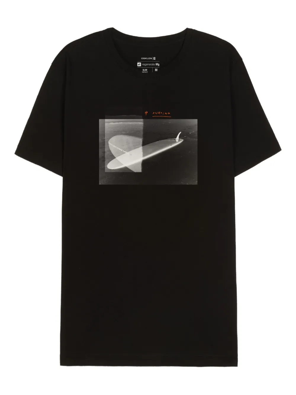 Osklen graphic-print T-shirt | Black | Image 1