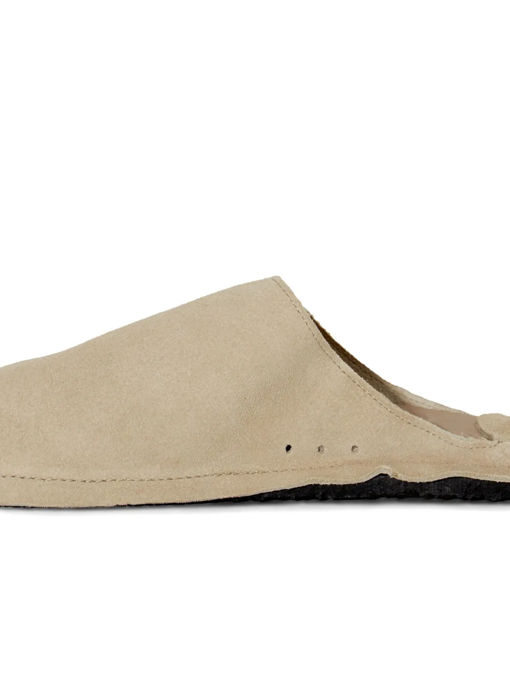Osklen Suede Slippers In Neutral