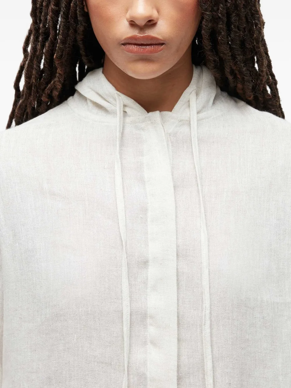 Osklen Hooded Shirt In Red