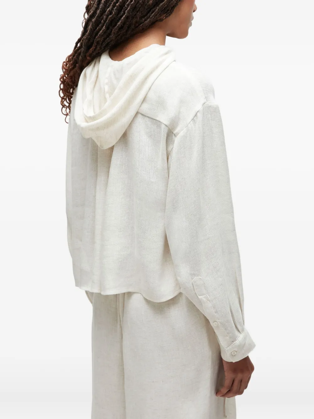 Osklen Hooded Shirt In Red