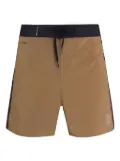 Osklen side-stripe bermuda shorts - Brown