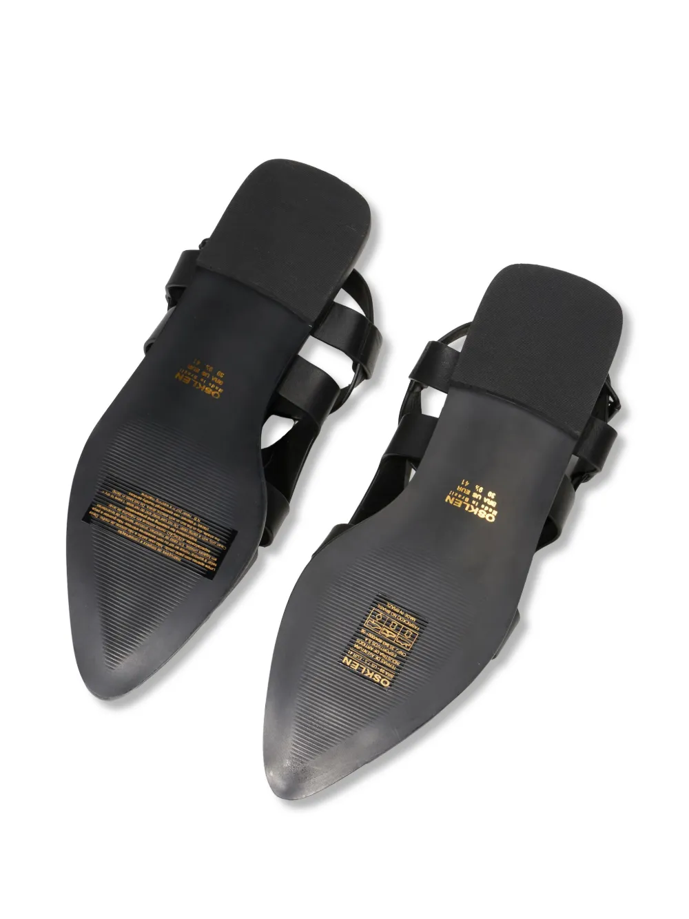Osklen Tresse sandalen Zwart