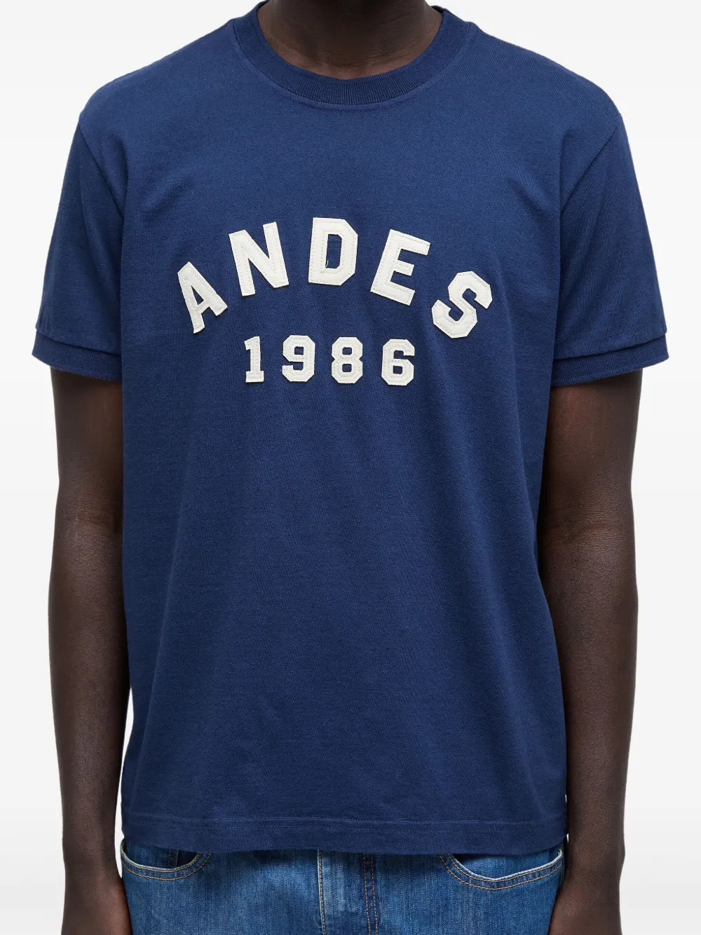 Osklen Andes College T-shirt Blauw