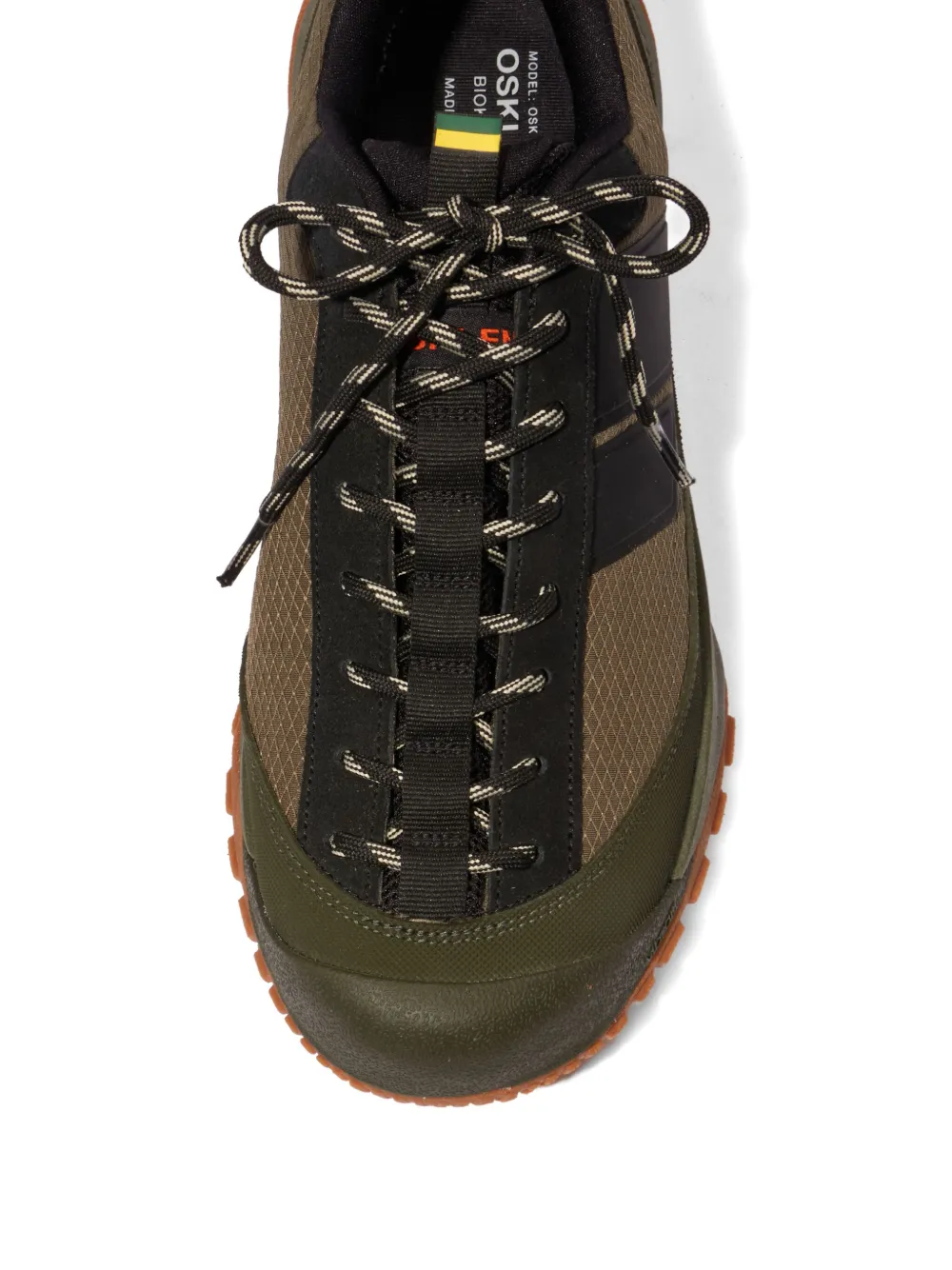 Osklen Trail mesh sneakers Groen