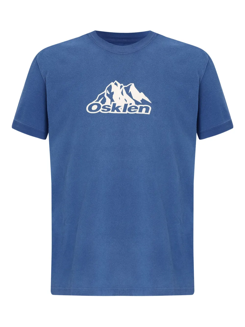 Osklen T-shirt met grafische print Blauw