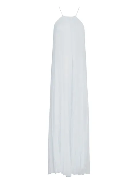 Osklen vestido con pliegues y cuello halter