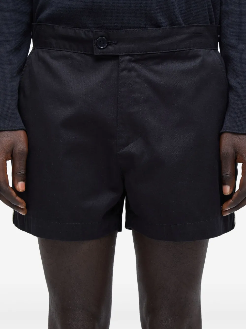 Osklen Britt Paper Shorts In Black