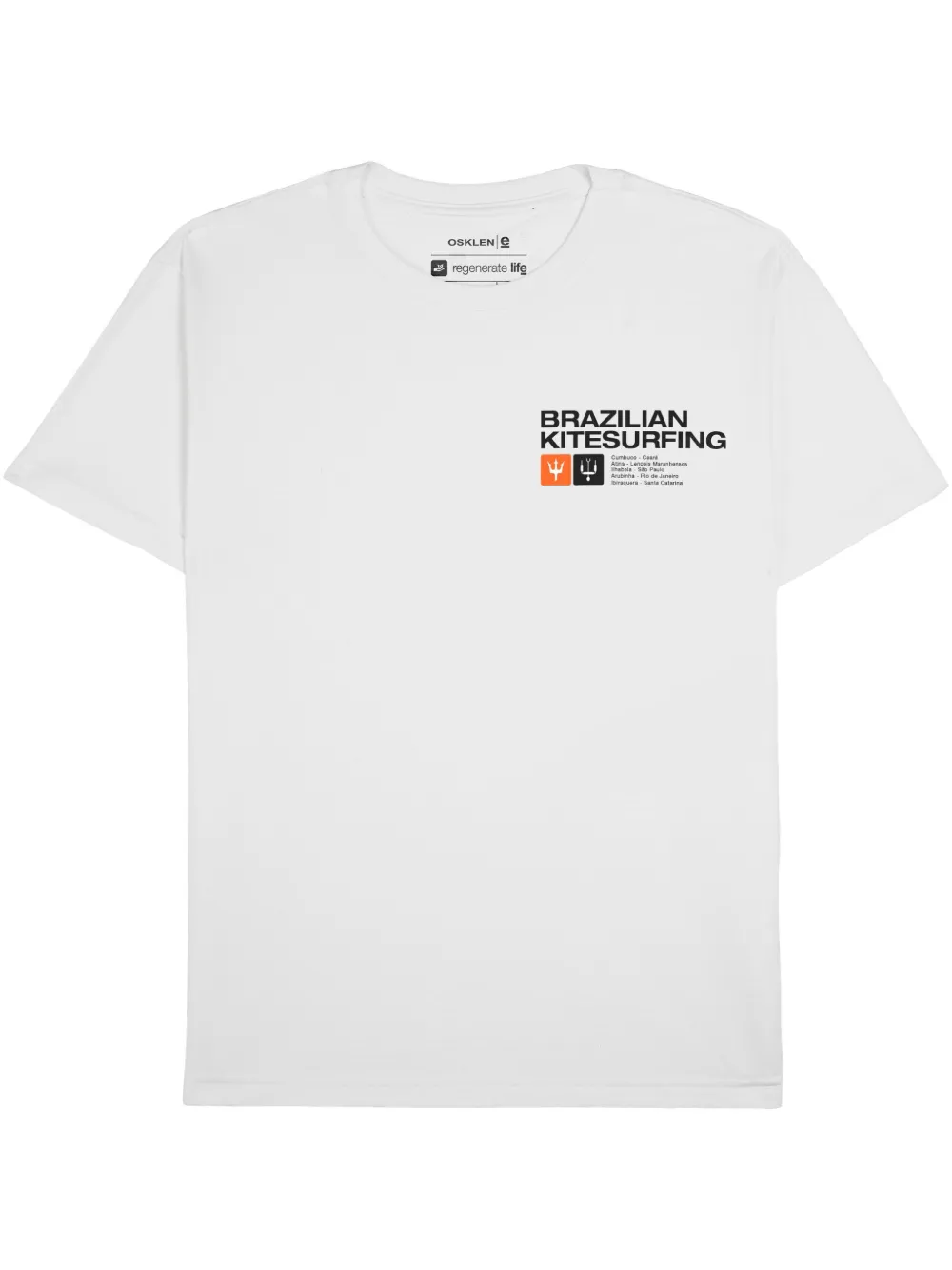 Osklen Brazilian Kitesurfing t-shirt | White | Image 1