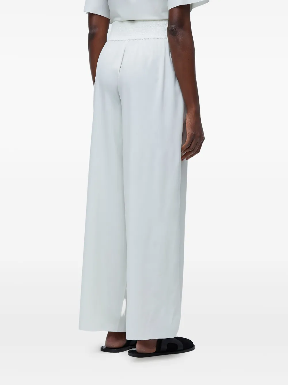 Osklen Superlight broek met wijde pijpen Beige