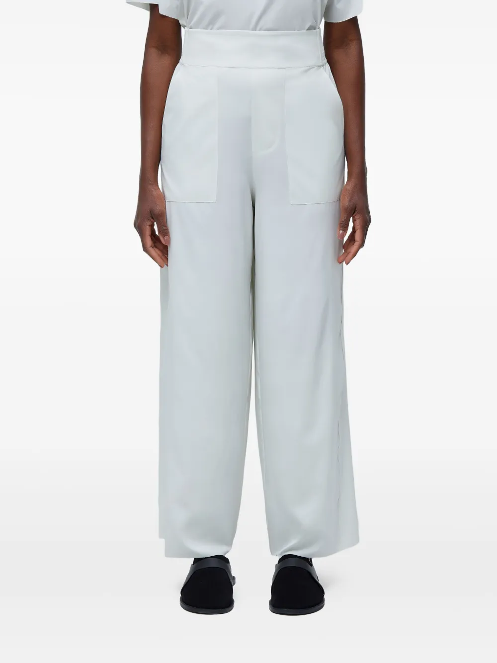 Osklen Superlight broek met wijde pijpen Beige