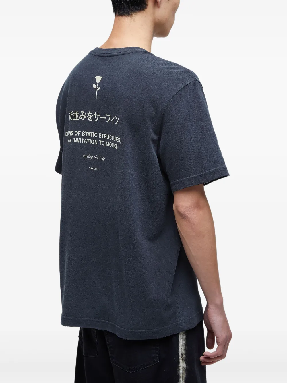 Osklen Katoenen T-shirt Zwart