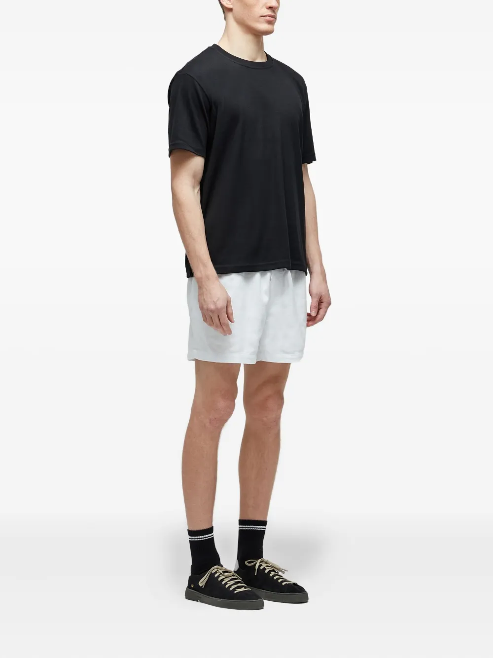 Osklen T-shirt met logo - Zwart