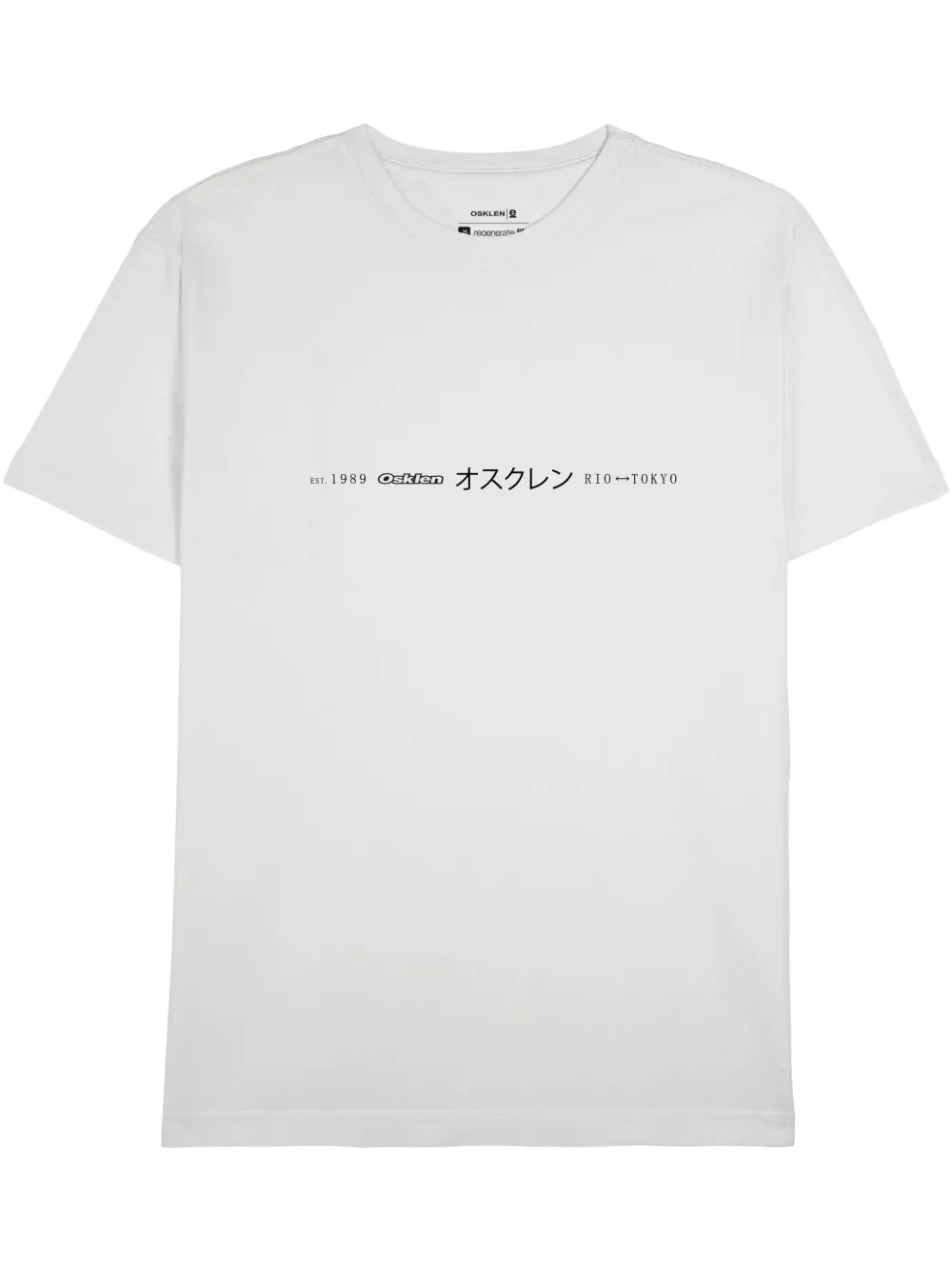 Osklen Stone Rio Tokyo T-shirt Wit