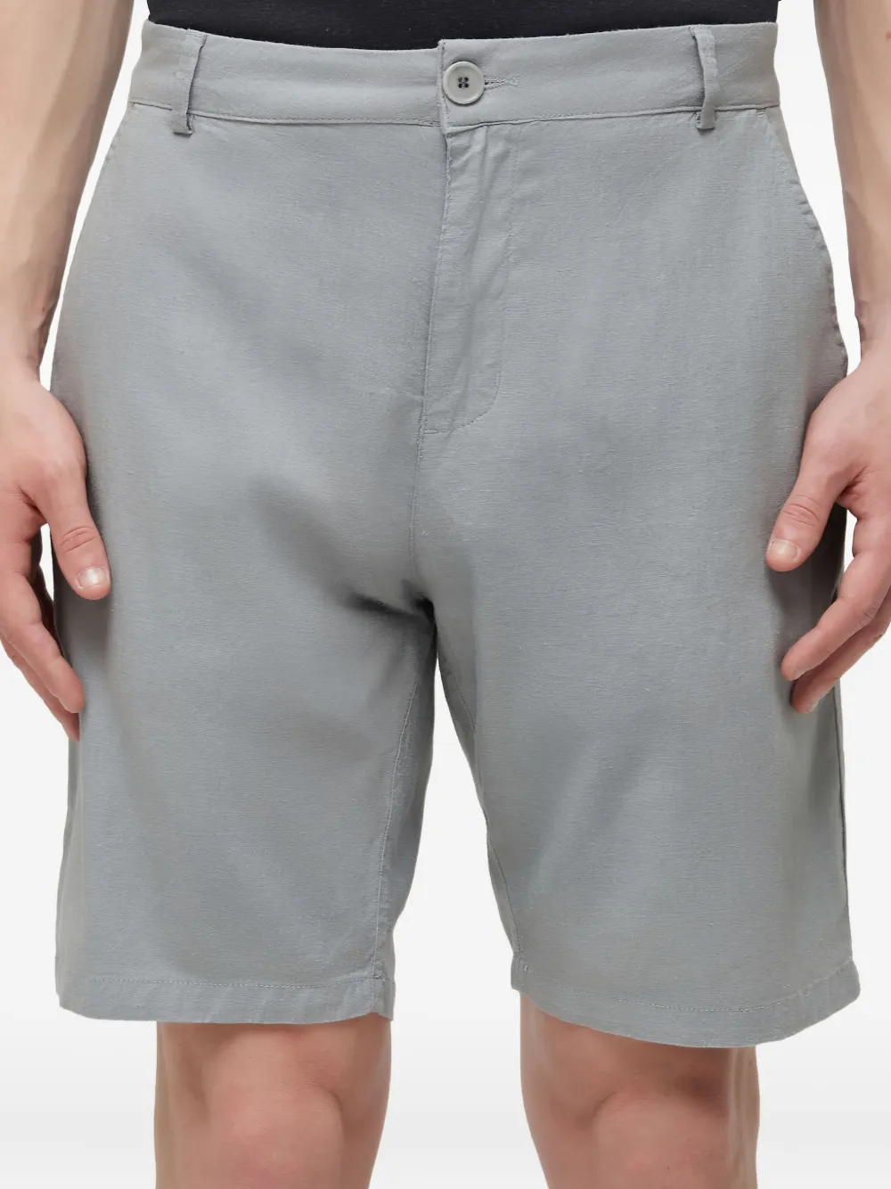 Osklen Basic tailored bermuda shorts | Grey | Image 1