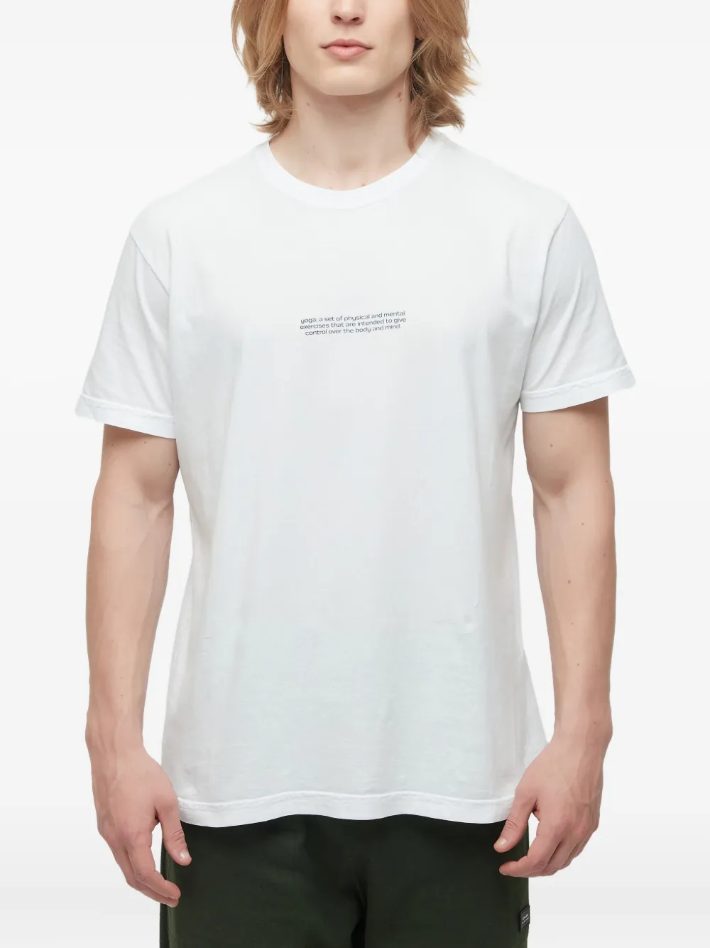 Osklen playera de algodón | blanco | Image 1