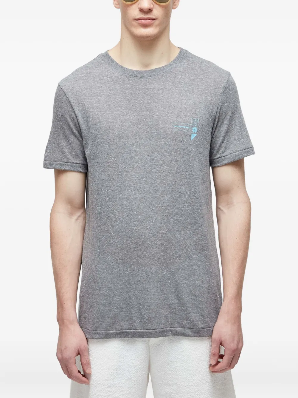 Osklen graphic-print T-shirt | Grey | Image 1