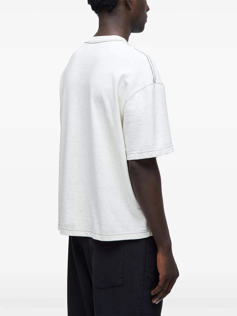 Osklen T-shirt met print Beige
