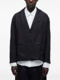 Osklen New Classic linen blazer - Black
