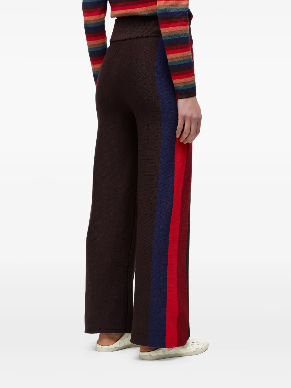 Osklen Tricot-knit Trousers In Brown