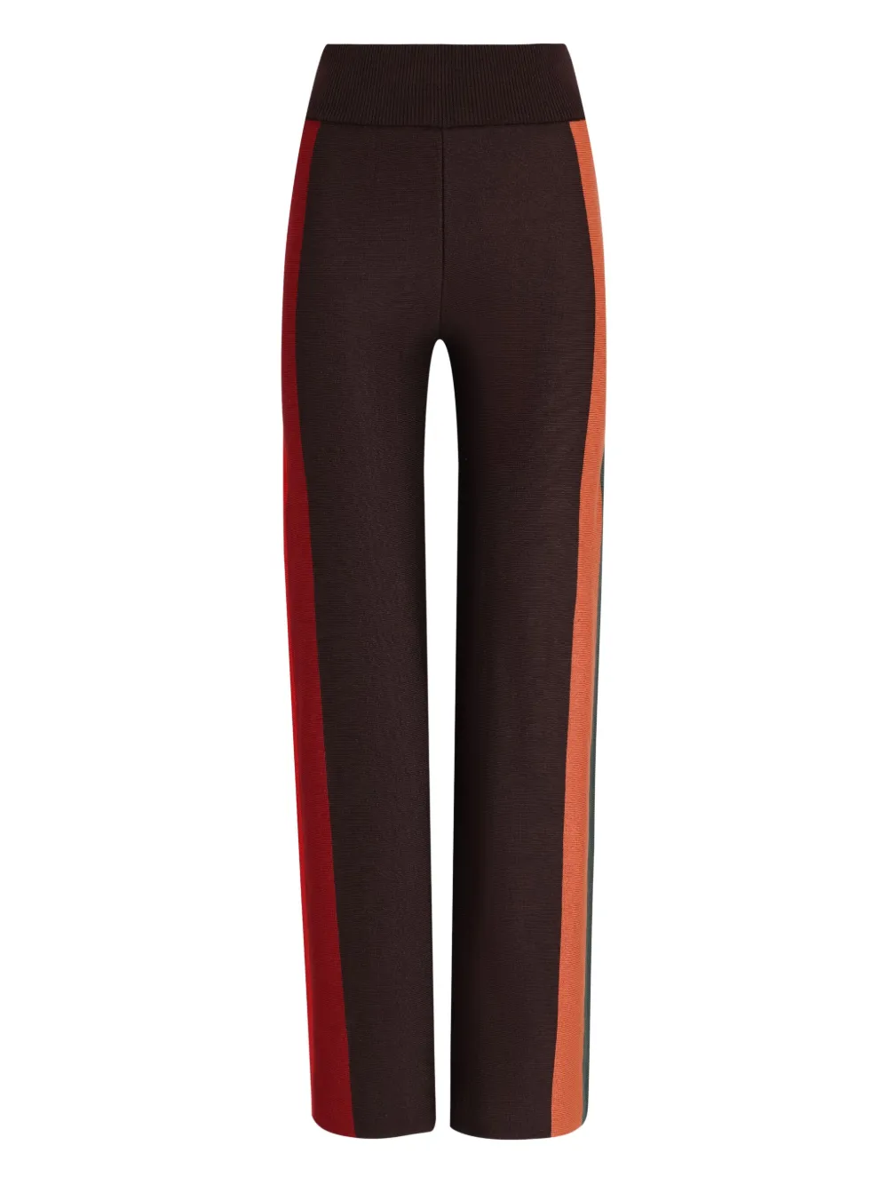 Osklen Tricot-knit Trousers In Brown