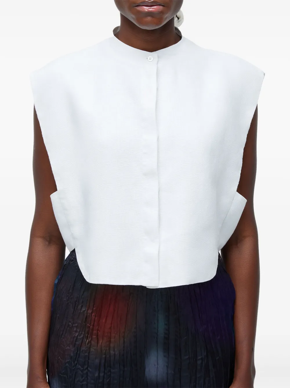 Osklen Cropped Top In White