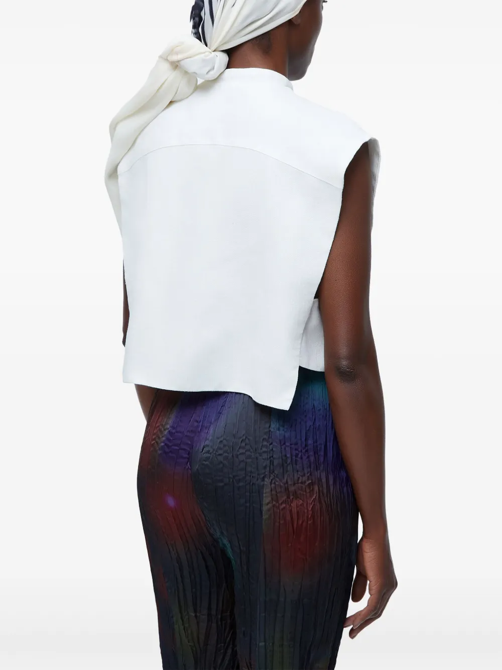 Osklen Cropped Top In White