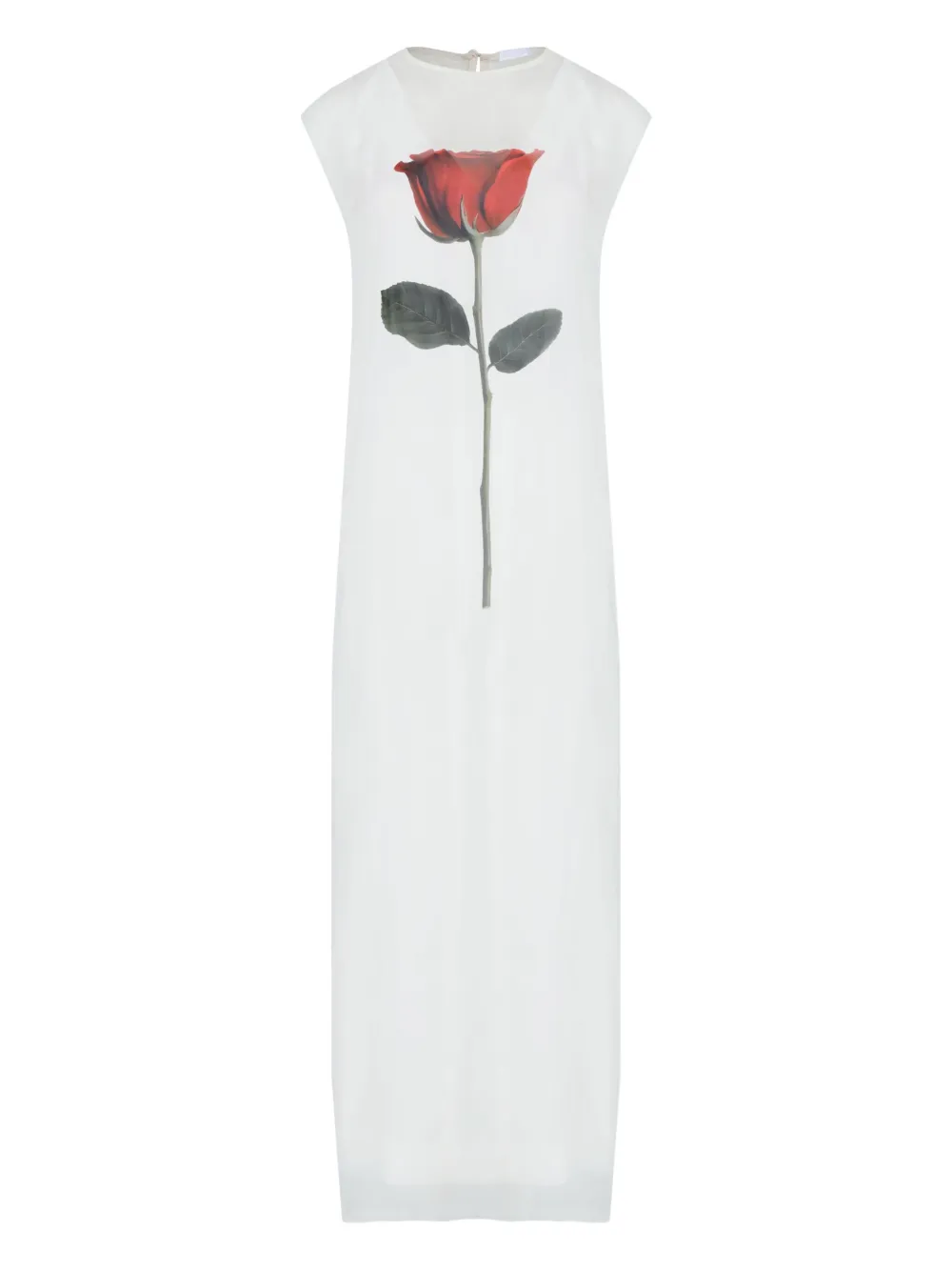 Osklen Rose maxi-jurk Wit