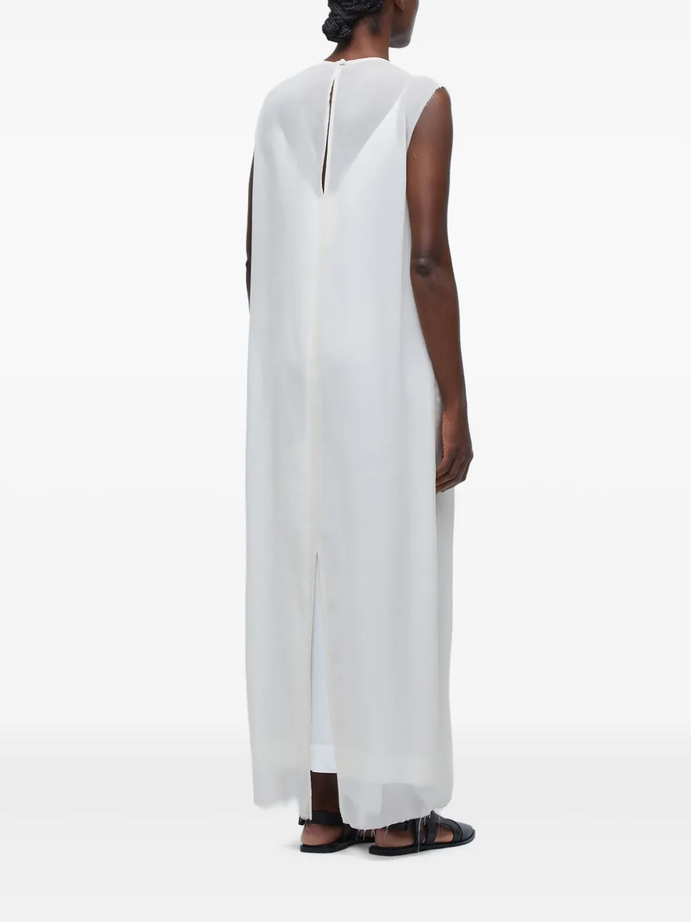 Osklen Rose maxi-jurk Wit